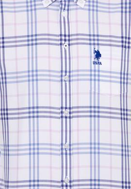 Erkek Mavi Kısa Kollu Gömlek - 50247510002