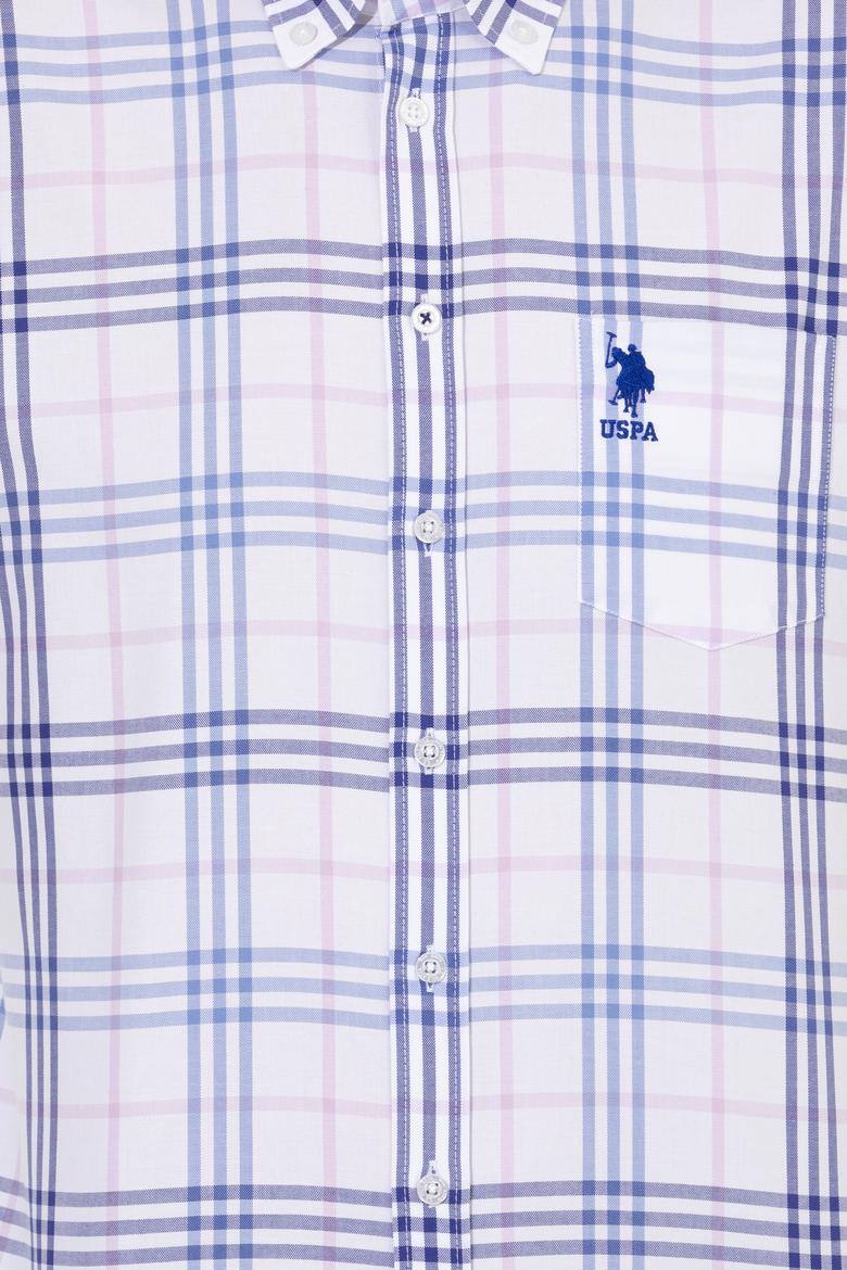 Erkek Mavi Kısa Kollu Gömlek - 50247510002