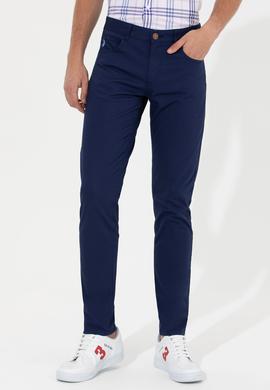 Erkek Lacivert Kanvas Pantolon - 50249449027