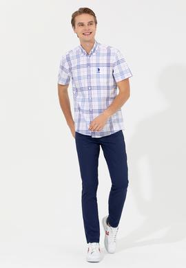 Erkek Lacivert Kanvas Pantolon - 50249449027