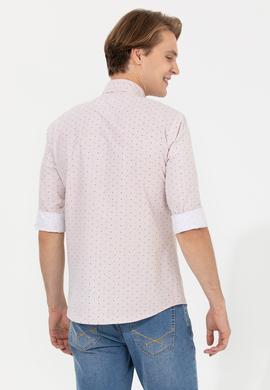 Erkek Bej Uzun Kollu Gömlek - 50247746032