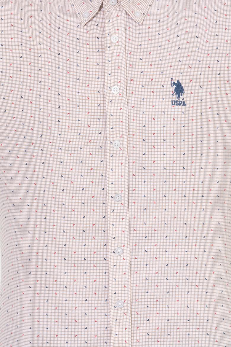 Erkek Bej Uzun Kollu Gömlek - 50247746032