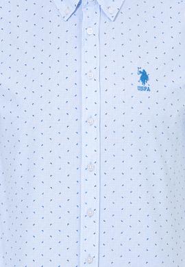 Erkek Açık Mavi Uzun Kollu Gömlek - 50247746021