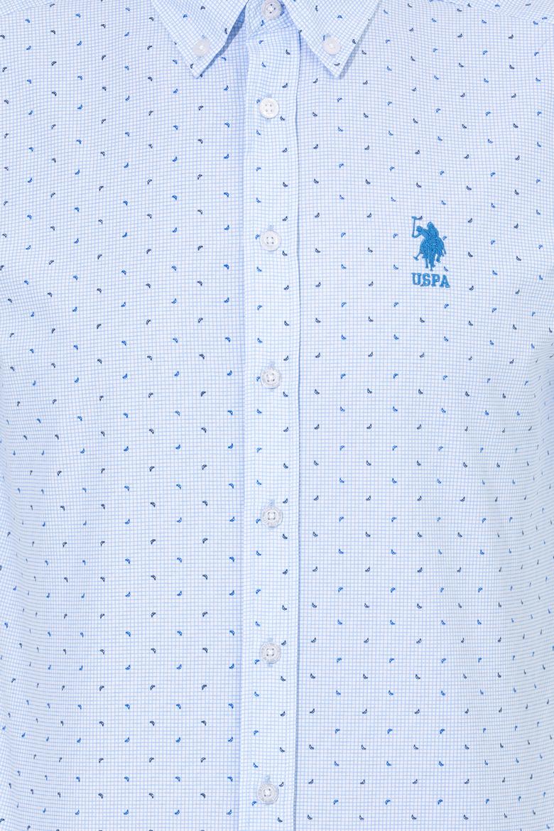 Erkek Açık Mavi Uzun Kollu Gömlek - 50247746021