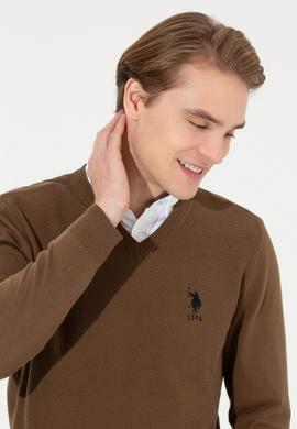 Erkek Coconut V Yaka Basic Triko Kazak - 50251877104