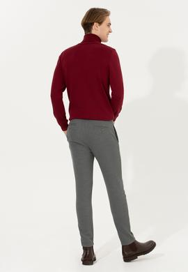 Erkek Gri Kanvas Pantolon - 50253462020