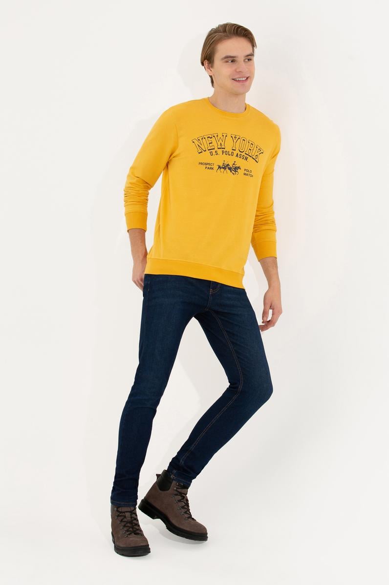 Erkek Safran Sweatshirt
