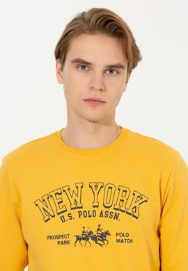 Erkek Safran Sweatshirt - 50256327018