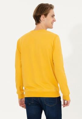 Erkek Safran Sweatshirt - 50256327018