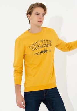 Erkek Safran Sweatshirt - 50256327018