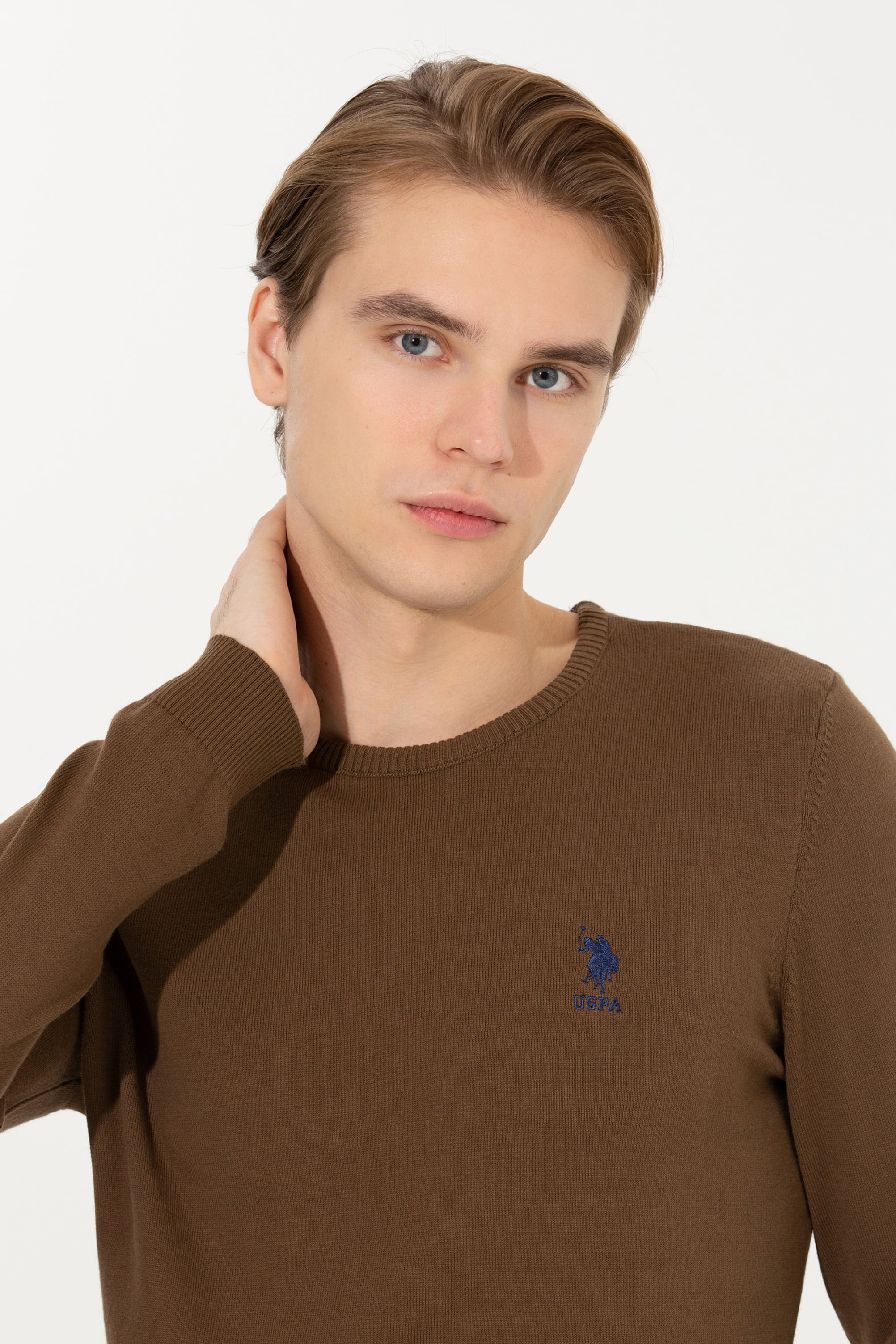 Erkek Coconut Bisiklet Yaka Basic Triko Kazak - Image 2