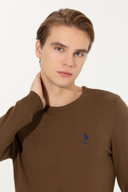 Erkek Coconut Bisiklet Yaka Basic Triko Kazak