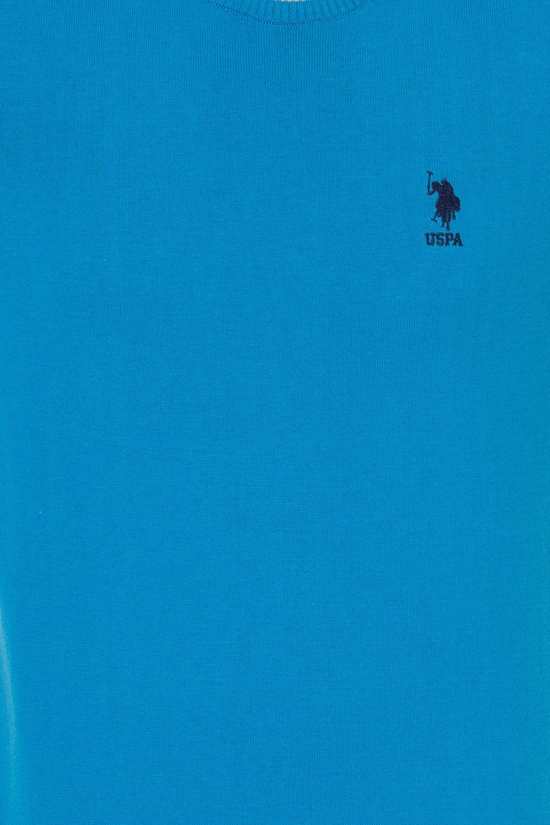 Erkek Kobalt Mavi Basic Kazak - 50253443051