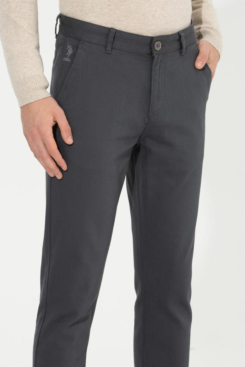 Erkek Antrasit Kanvas Pantolon - 50256538054