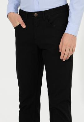 Erkek Regular Fit Siyah Chinos - 50256591018