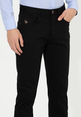 Erkek Regular Fit Siyah Chinos - 50256591018