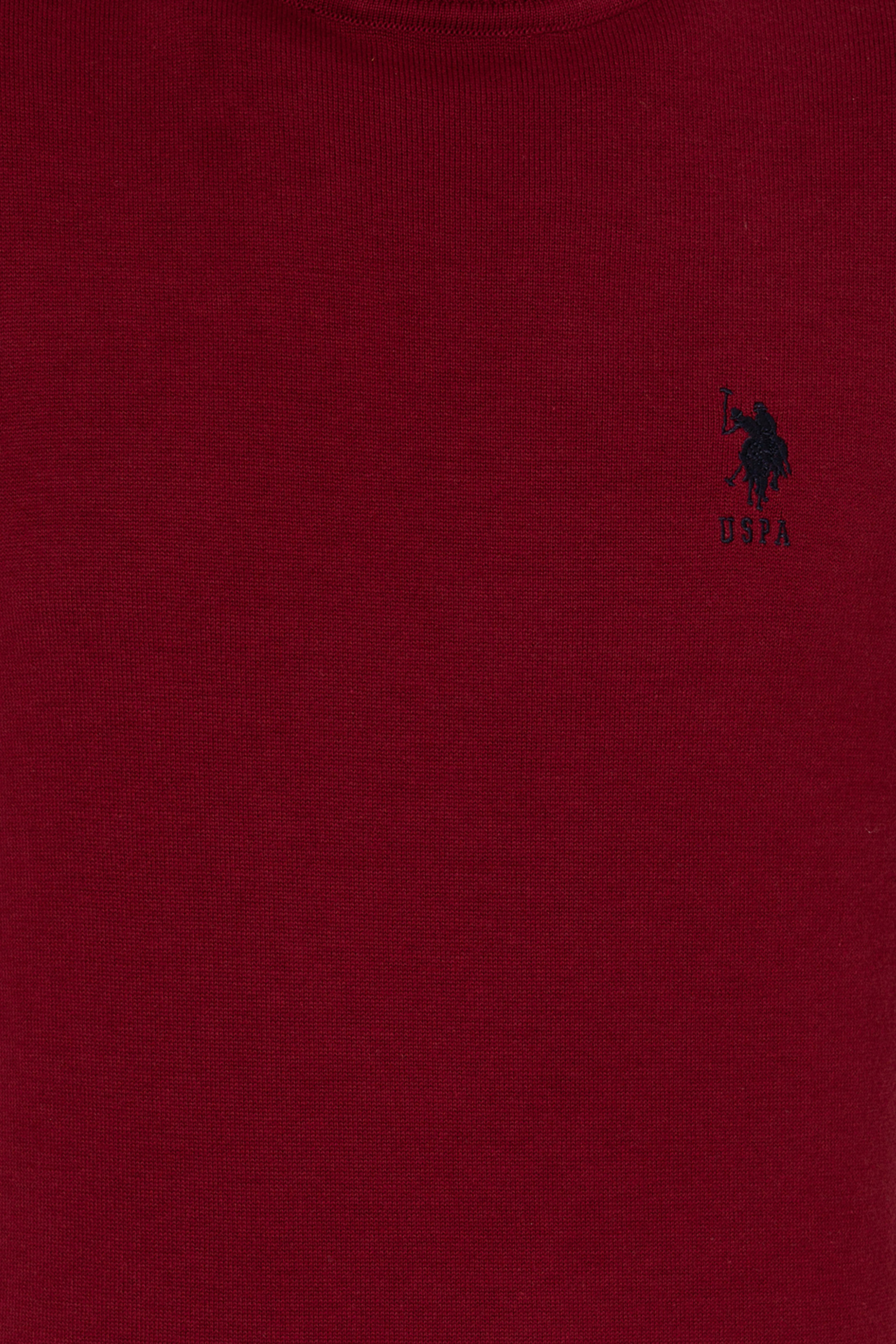 Erkek Bordo Basic Kazak
