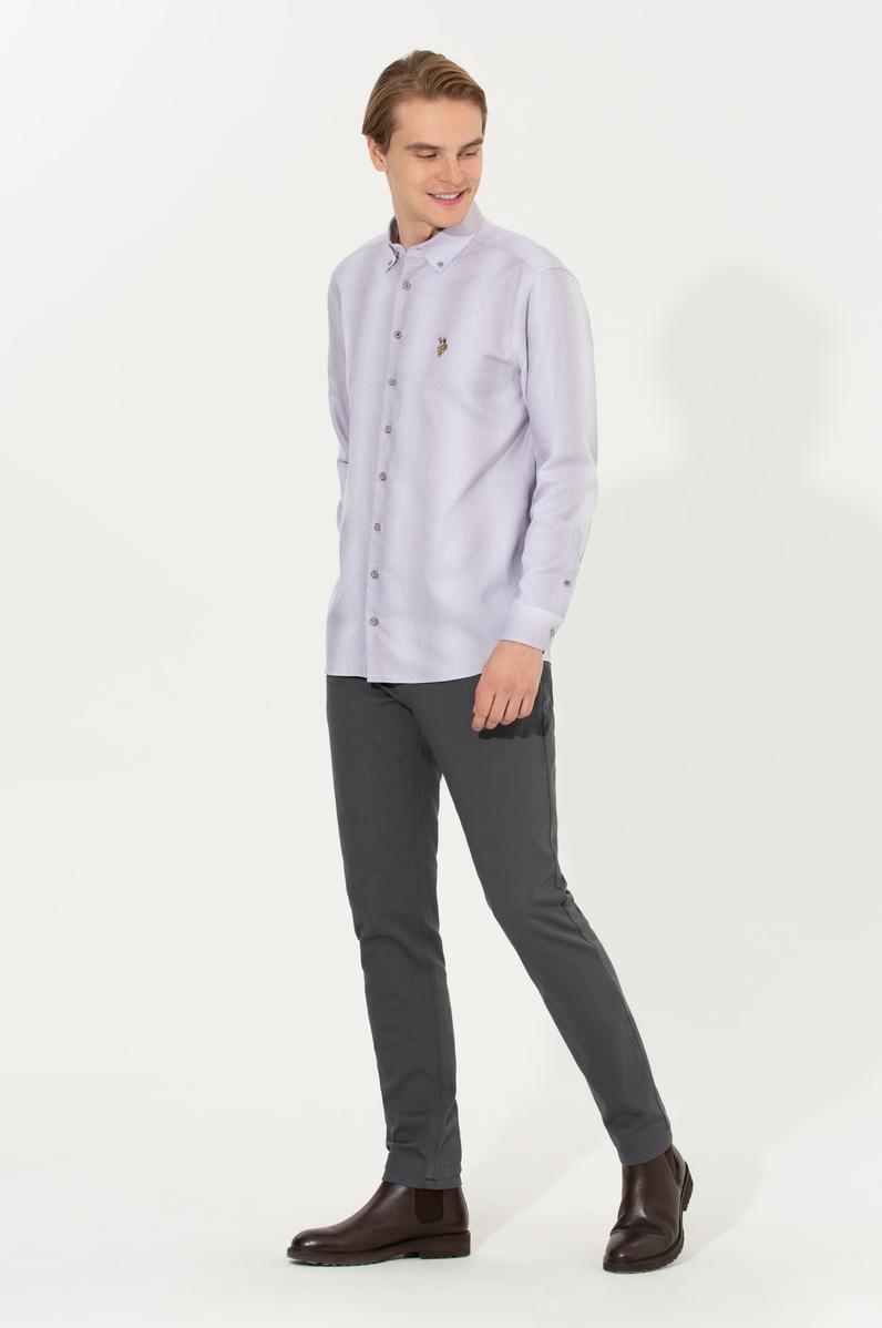 Erkek Antrasit Kanvas Pantolon