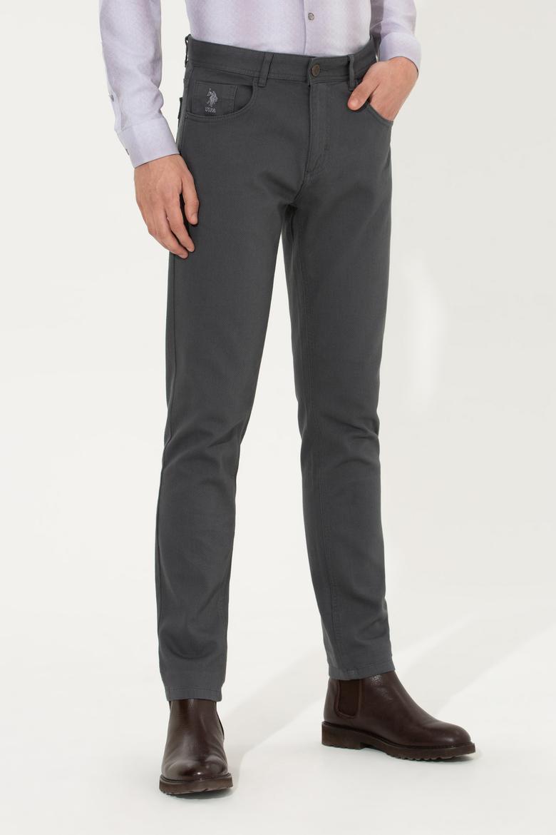 Erkek Antrasit Kanvas Pantolon - 50256537051