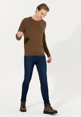 Erkek Coconut Bisiklet Yaka Basic Triko Kazak - 50253443122