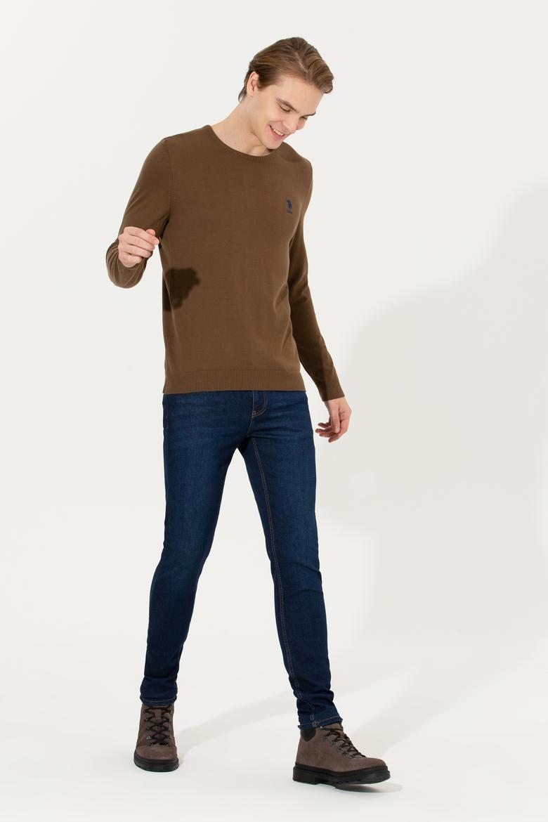 Erkek Coconut Bisiklet Yaka Basic Triko Kazak - 50253443122