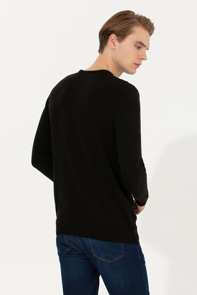 Erkek Siyah Kazak - 50252311050