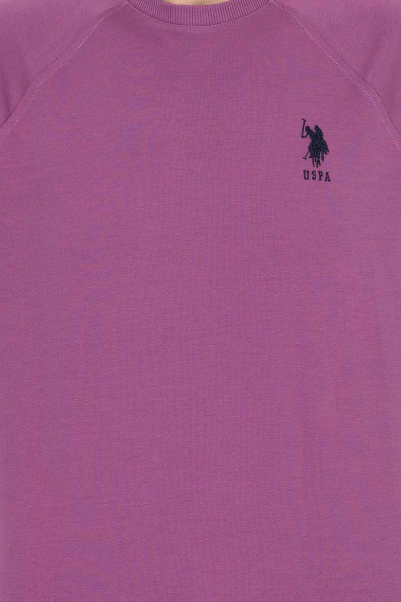 Erkek Menekşe Basic Sweatshirt - 50253181056