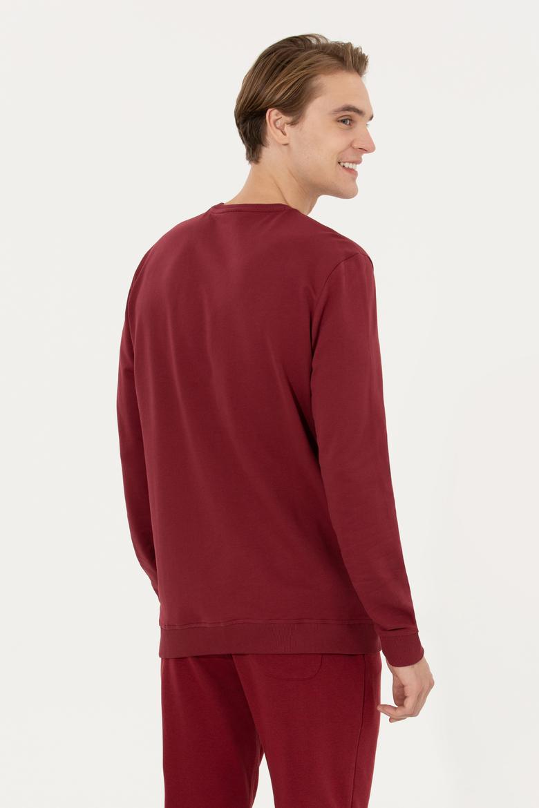 Erkek Vişne Sweatshirt - 50256352030