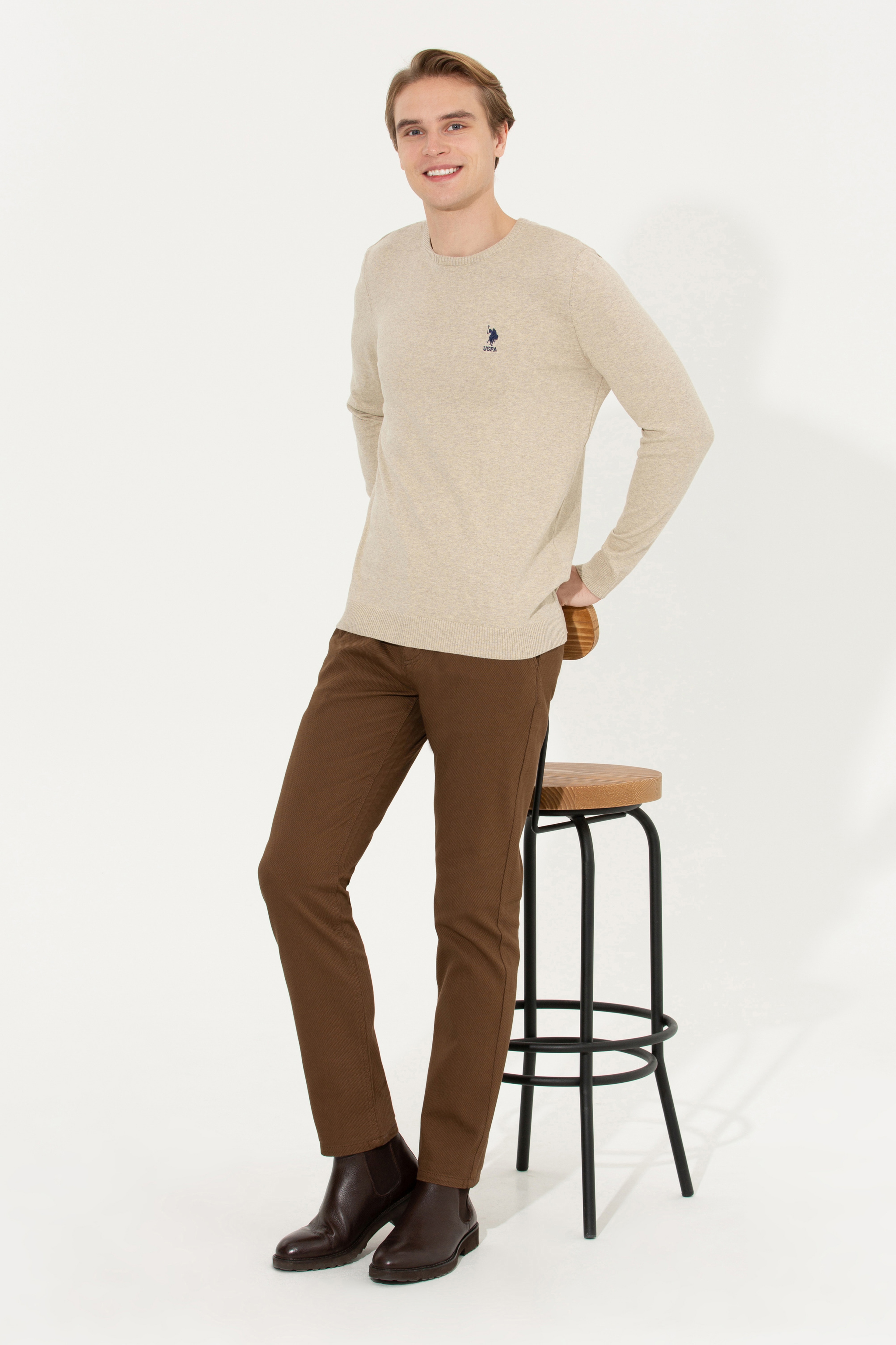 Erkek Coconut Kanvas Pantolon - Image 3