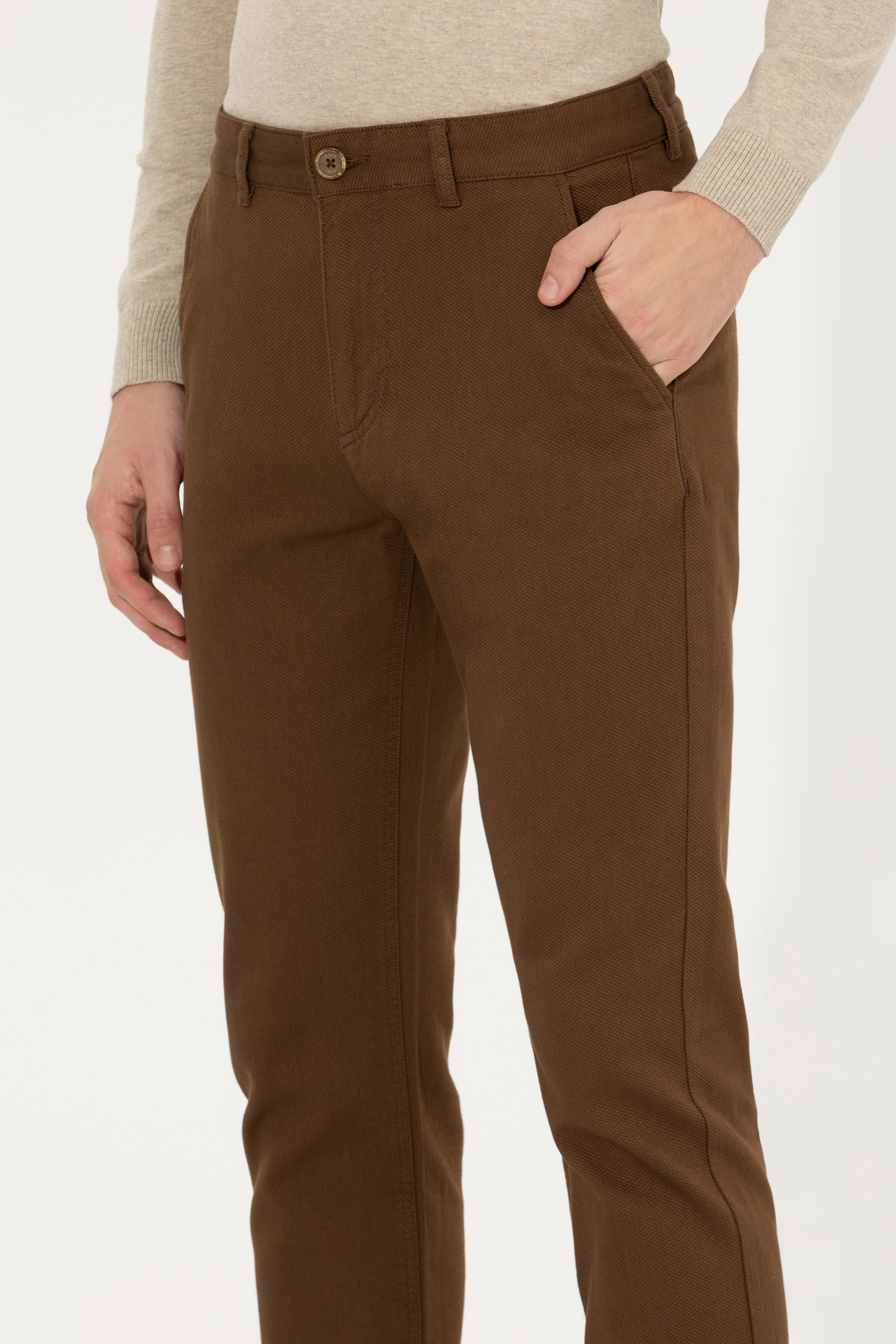 Erkek Coconut Kanvas Pantolon