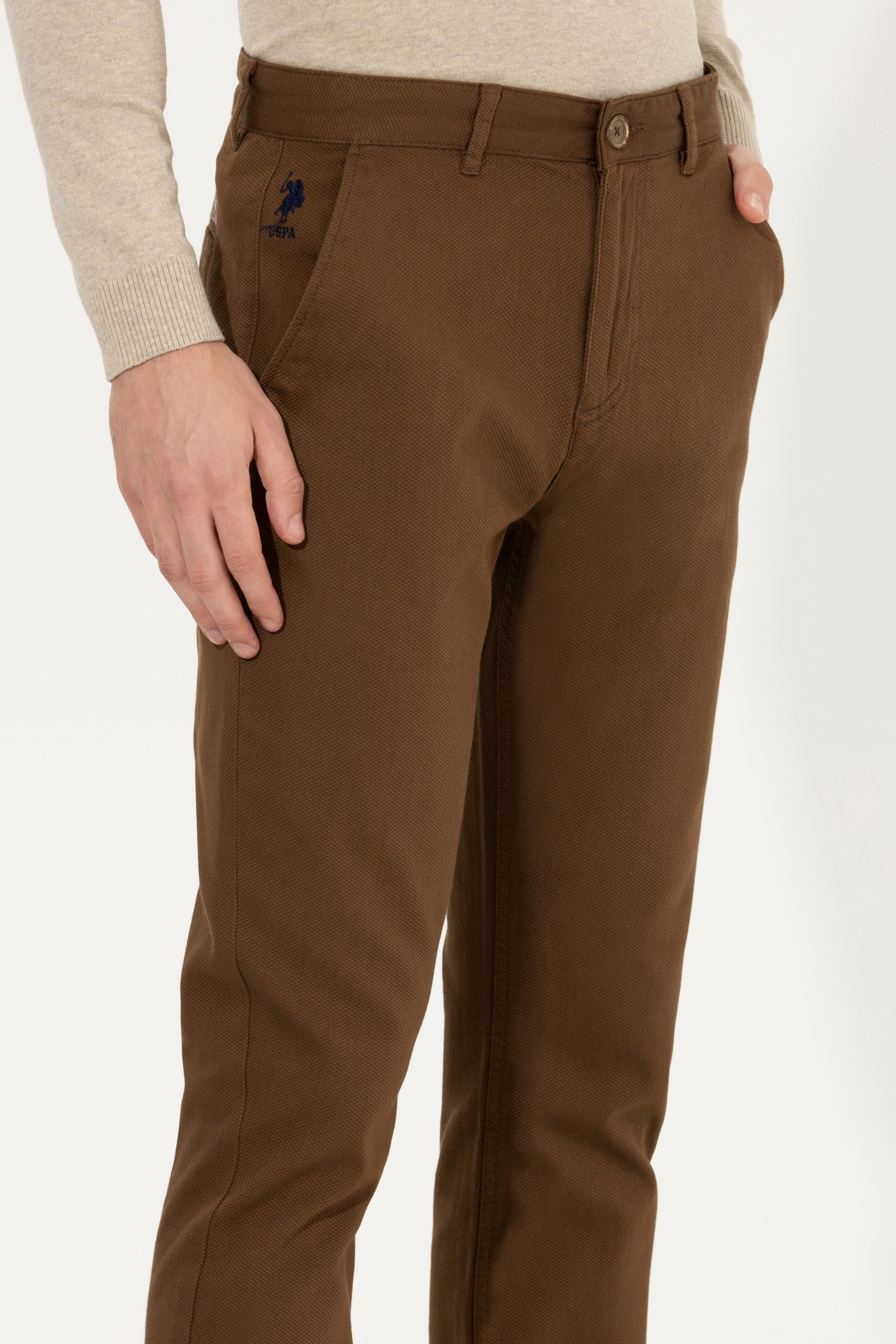 Erkek Coconut Kanvas Pantolon - Image 6