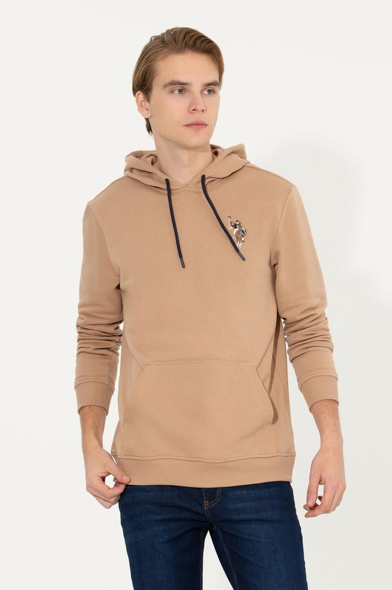Erkek Camel Sweatshirt