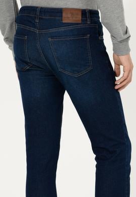 Erkek Koyu Mavi Jean Pantolon - 50261282009