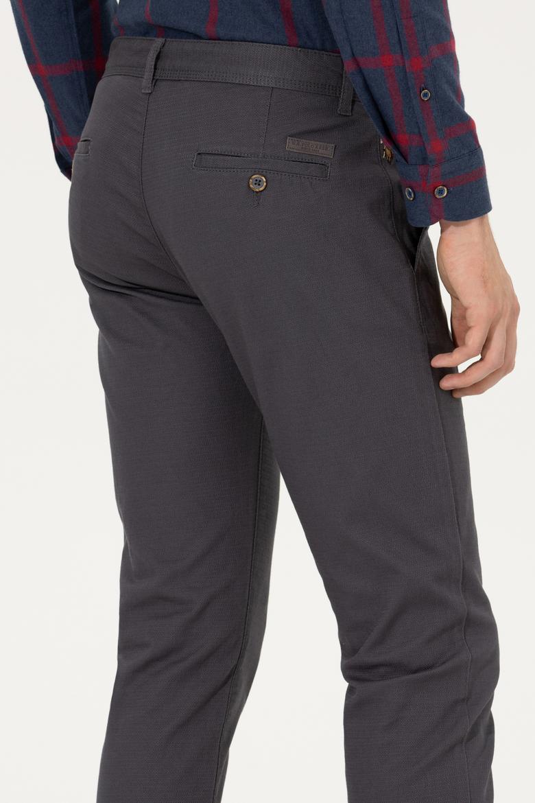 Erkek Antrasit Kanvas Pantolon - 50263741024