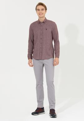 Erkek Vizon Kanvas Pantolon - 50263741036