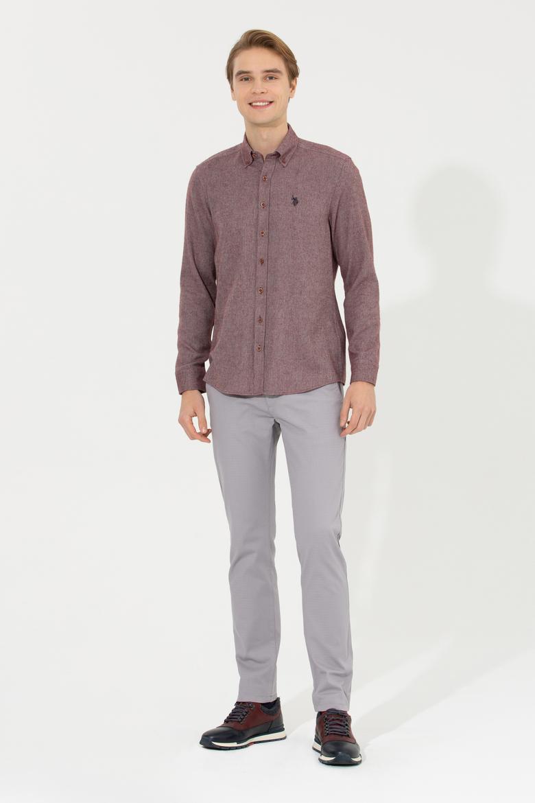 Erkek Vizon Kanvas Pantolon - 50263741036