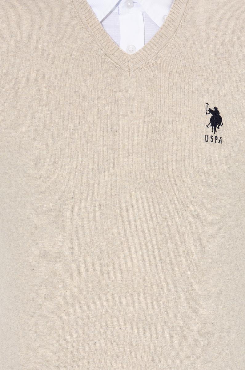 Erkek Taş Melanj Basic Kazak