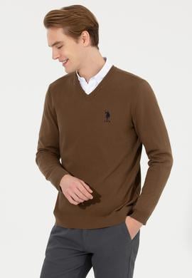 Erkek Coconut V Yaka Basic Triko Kazak - 50251877104