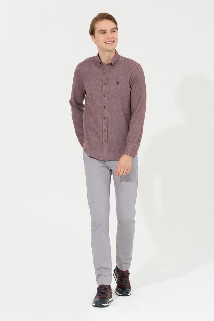 Erkek Vizon Kanvas Pantolon