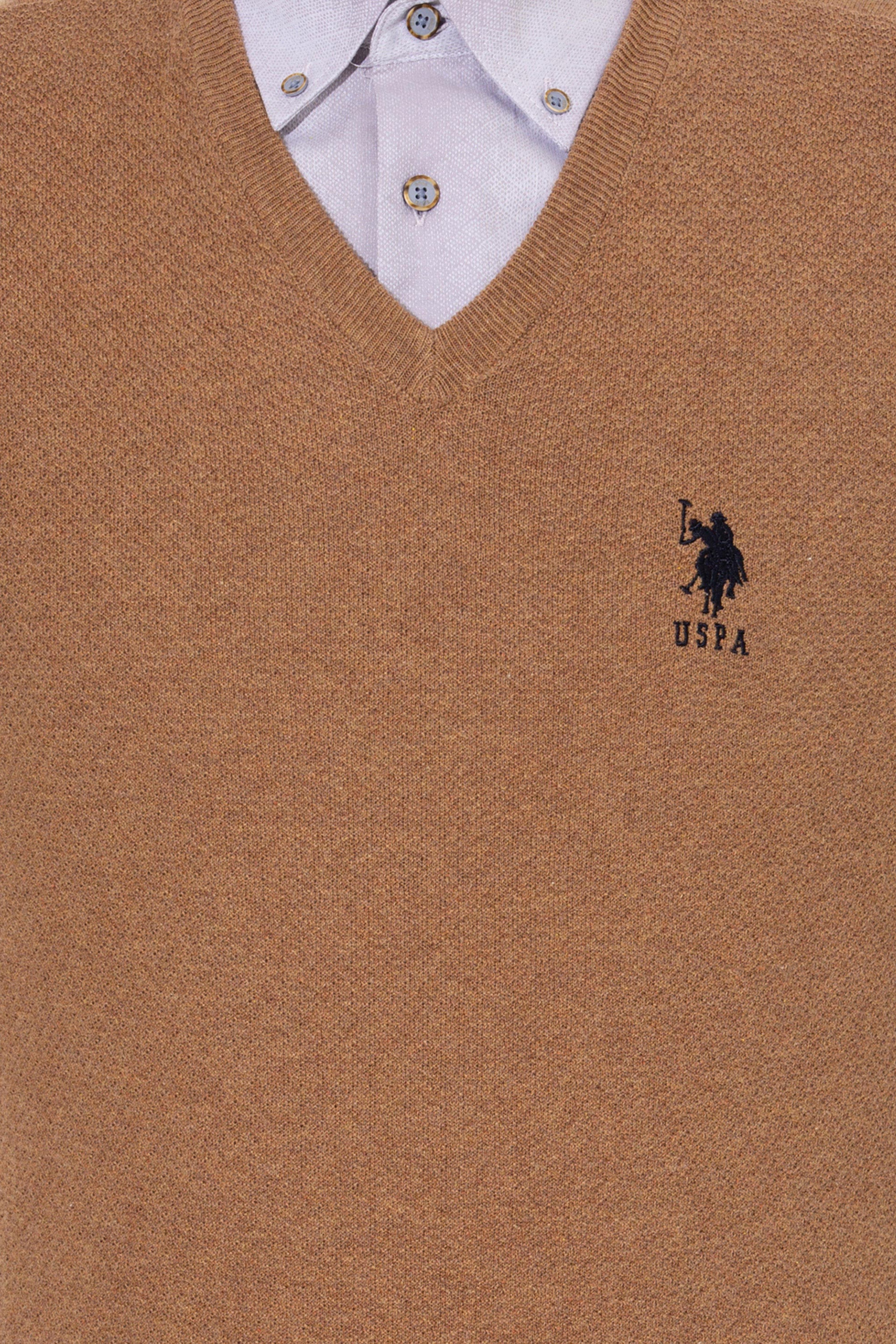 Erkek Camel Melanj Basic Kazak - Image 6
