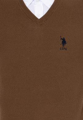 Erkek Coconut V Yaka Basic Triko Kazak - 50251877104