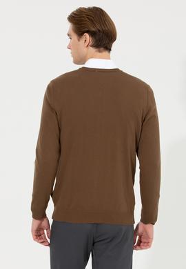 Erkek Coconut V Yaka Basic Triko Kazak - 50251877104