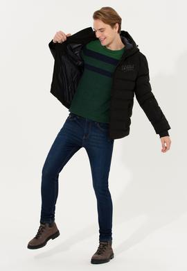 Erkek Siyah Mont - 50255751017