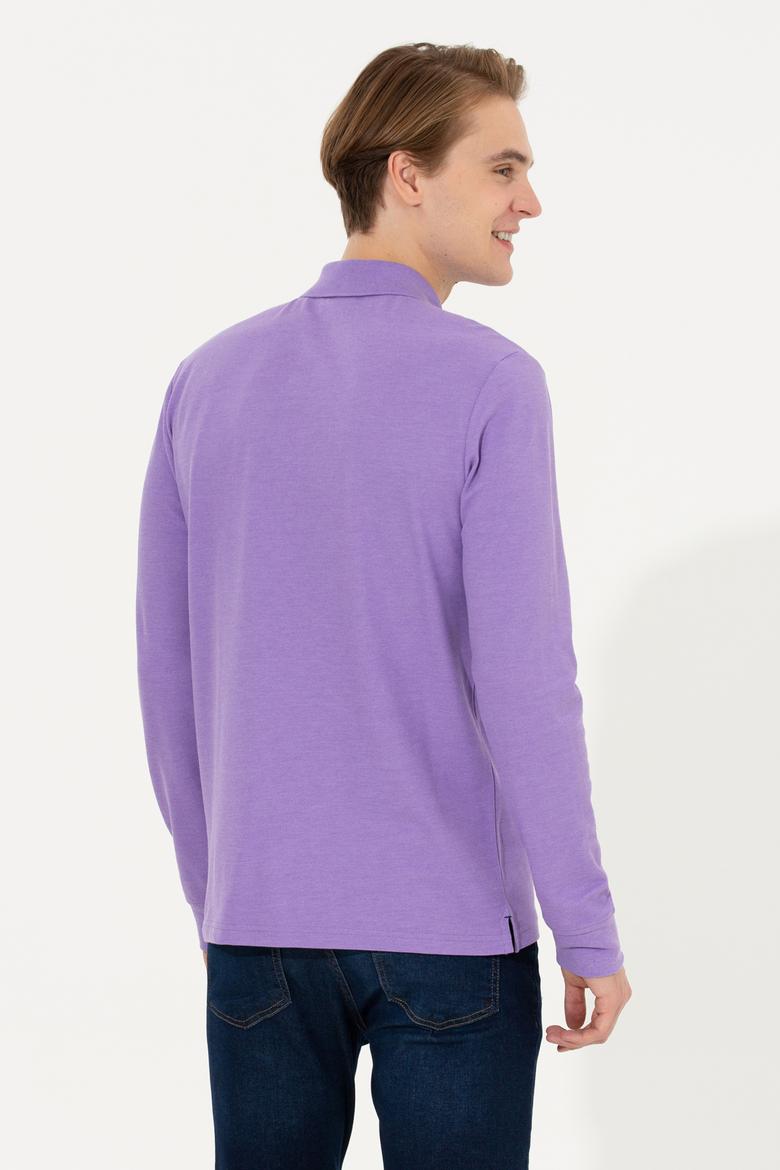 Erkek Pembe Melanj Sweatshirt - 50253126050