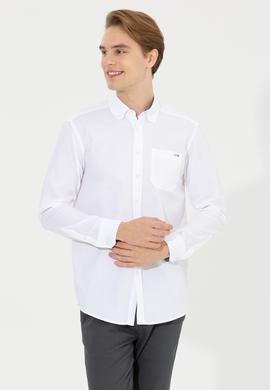 Erkek Beyaz Uzun Kollu Gömlek - 50256988008