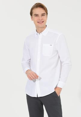 Erkek Beyaz Uzun Kollu Gömlek - 50256988008