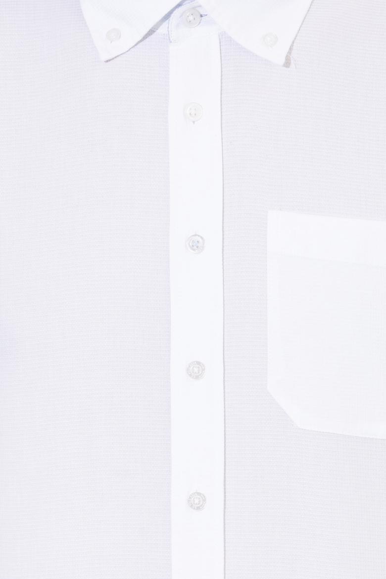 Erkek Beyaz Uzun Kollu Gömlek - 50256988008