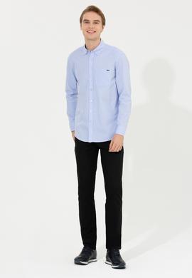 Erkek Mavi Uzun Kollu Gömlek - 50256988018