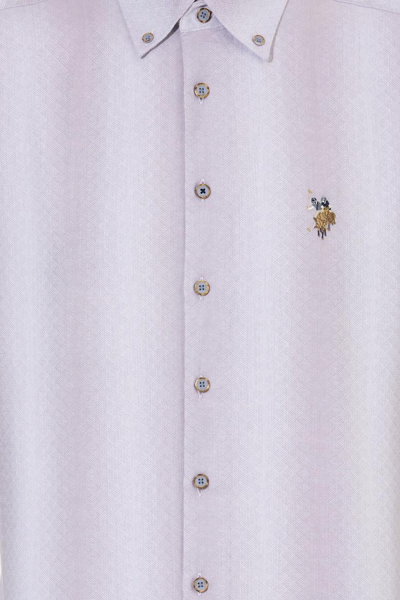 Erkek Gri Uzun Kollu Gömlek - 50256983011