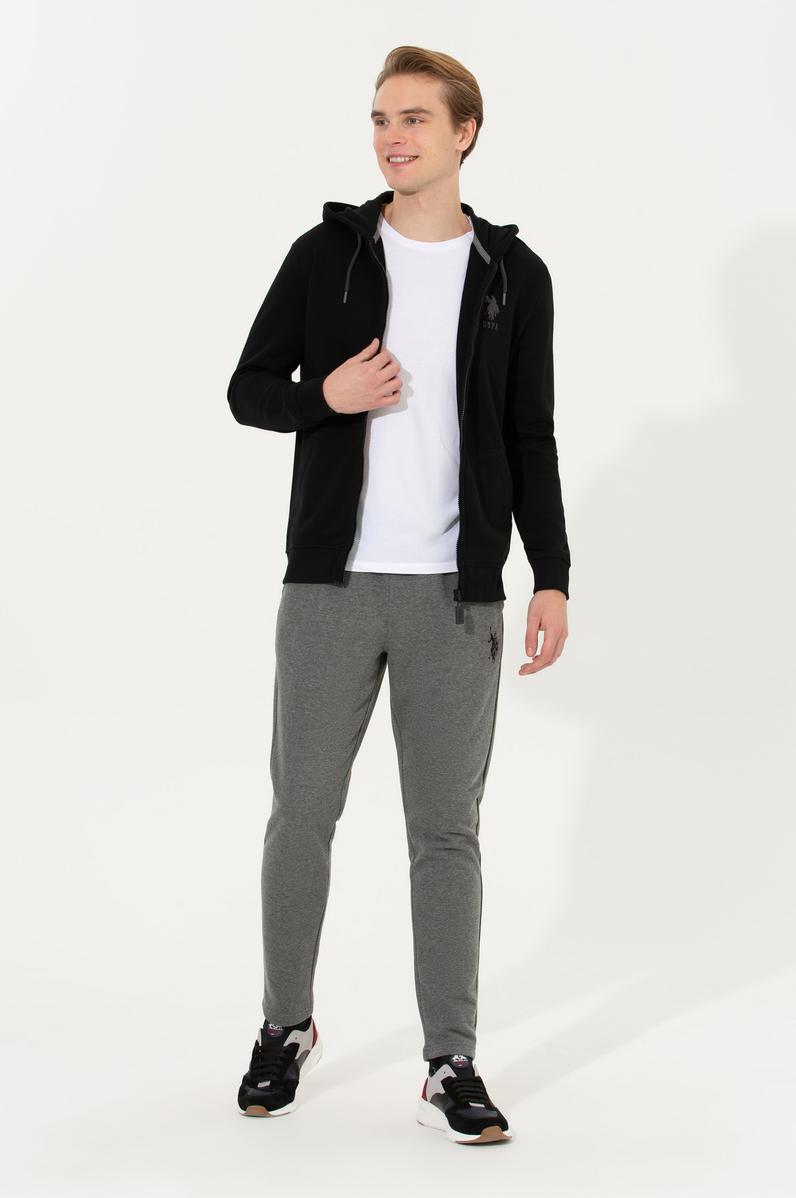 Erkek Antrasit Melanj Eşofman Altı